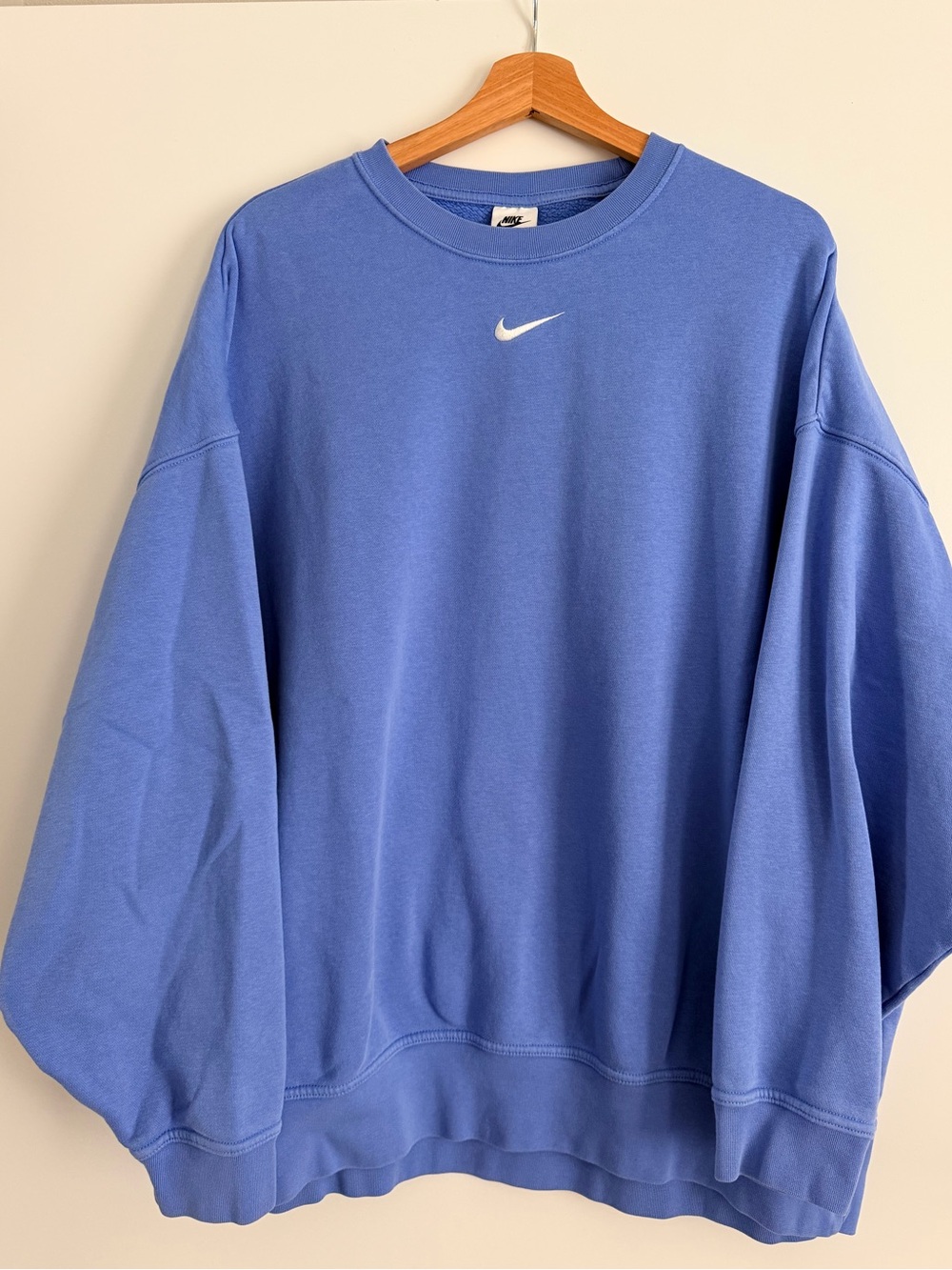 Nike Women's Studio Fleece Medium Weight Oversized Sweatshirt
